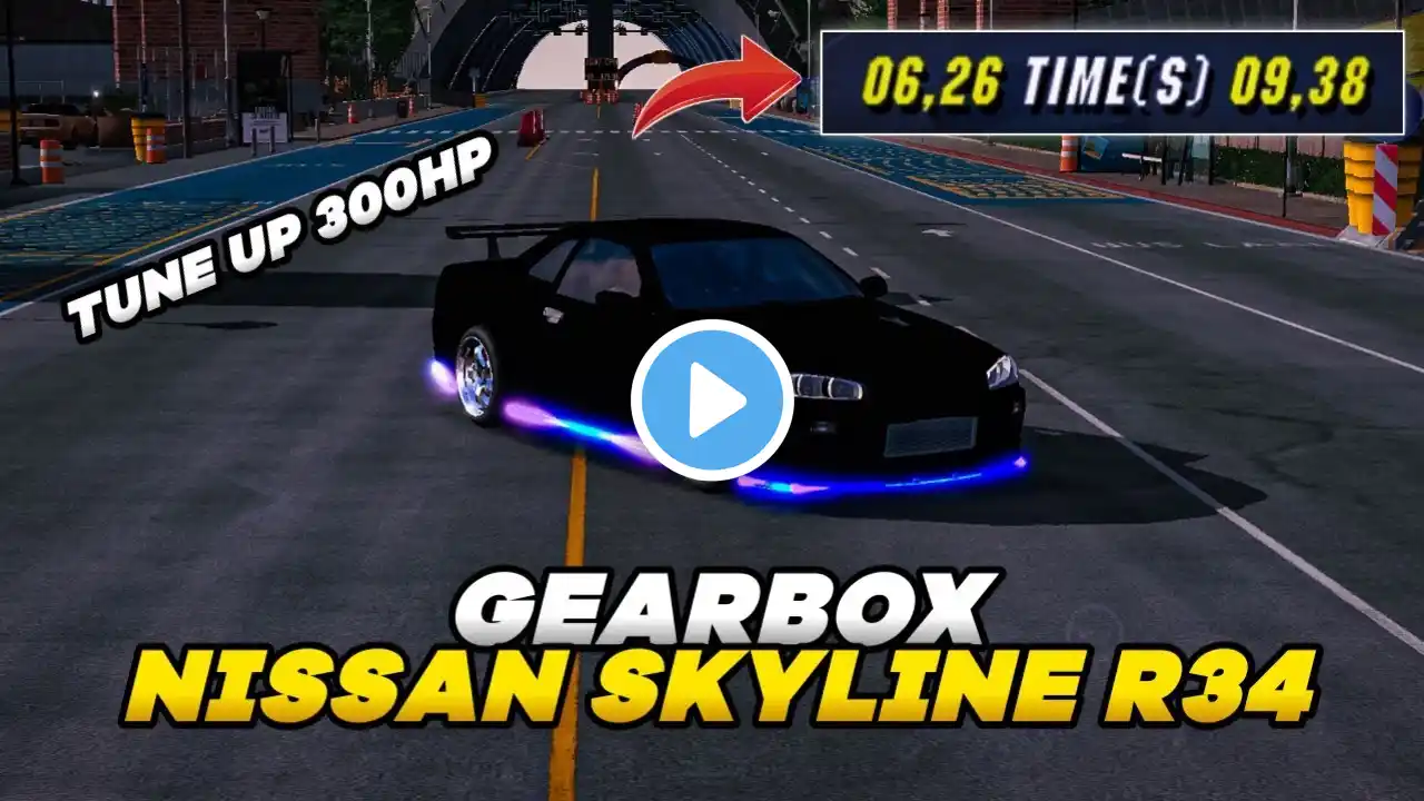 Gearbox Nissan Skyline R34 Car Parking 300hp/414hp