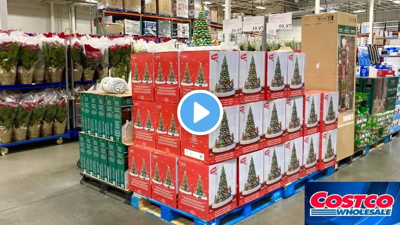 COSTCO (3 DIFFERENT STORES) SHOP WITH ME CHRISTMAS DECOR KITCHENWARE SHOPPING STORE WALK THROUGH