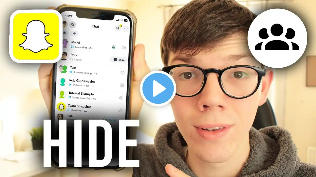 How To Hide Friends On Snapchat - Full Guide