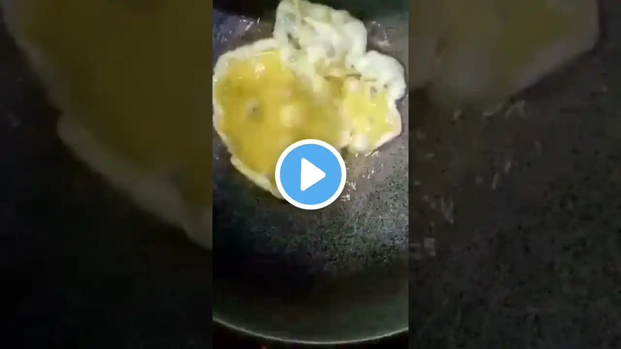 SCRAMBLED EGG ASMR #shorts #trending