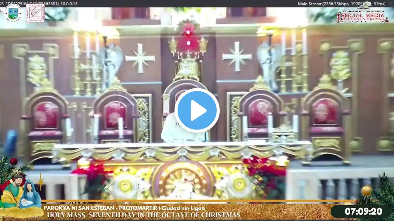 HOLY MASS | 7TH DAY IN THE OCTAVE OF CHRISTMAS