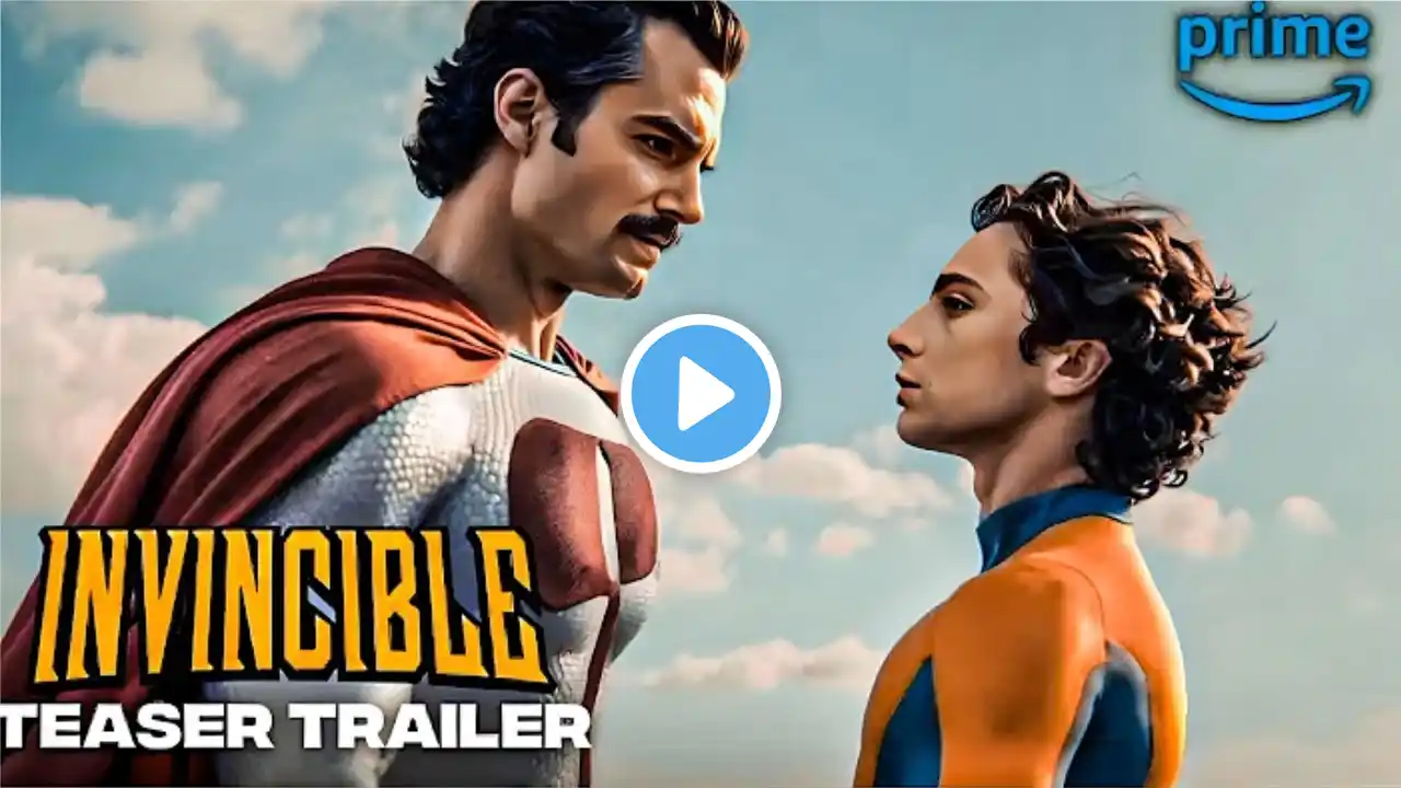 First Trailer | INVINCIBLE (2025 Live Action) - Henry Cavill, Timothée Chalamet