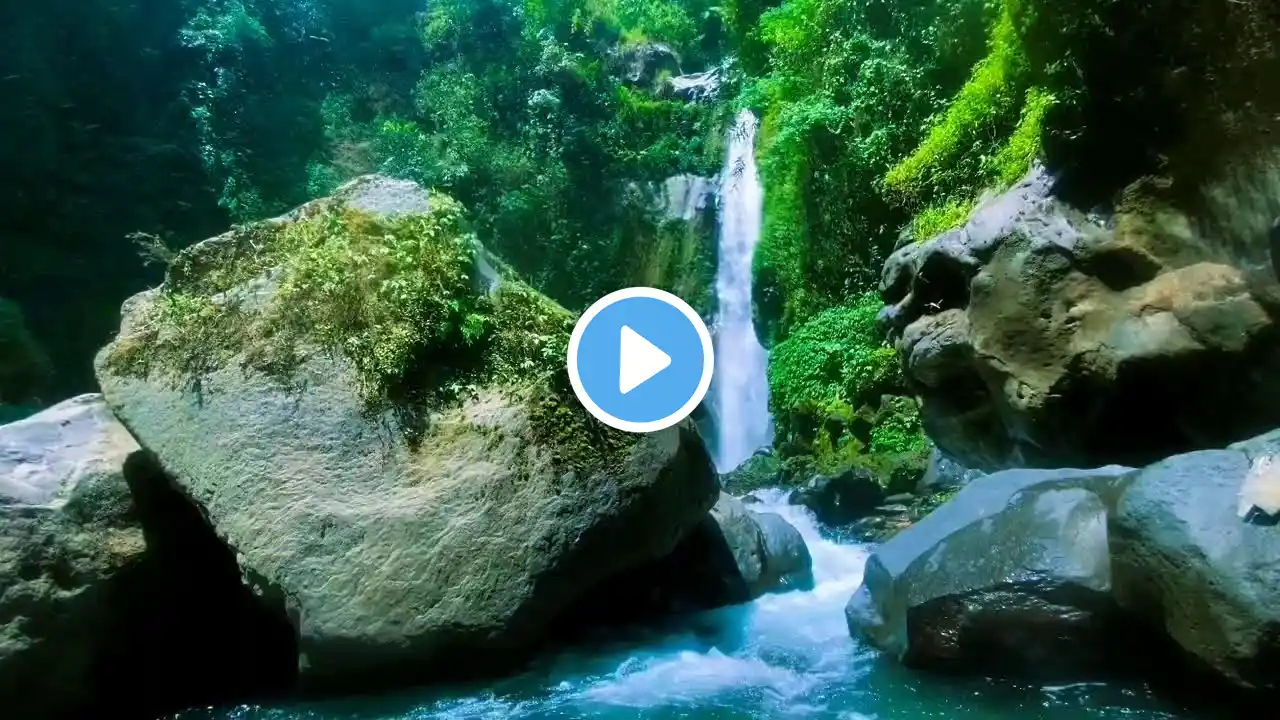 relaxing water sounds , relaxing river sounds , beautiful mountain river flow , forest stream sounds