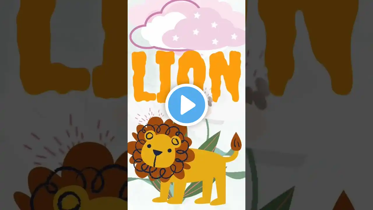 Animal names and Sounds | cartoon videos #wheelsonthebus #ytshorts #ytshorts #cartoon