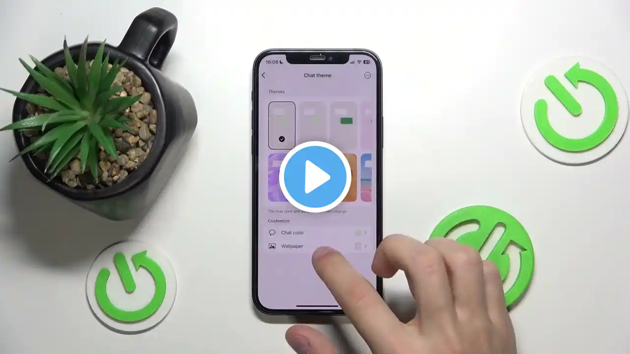 How to Set Custom Wallpaper For Whatsapp Chat on iPhone 16e