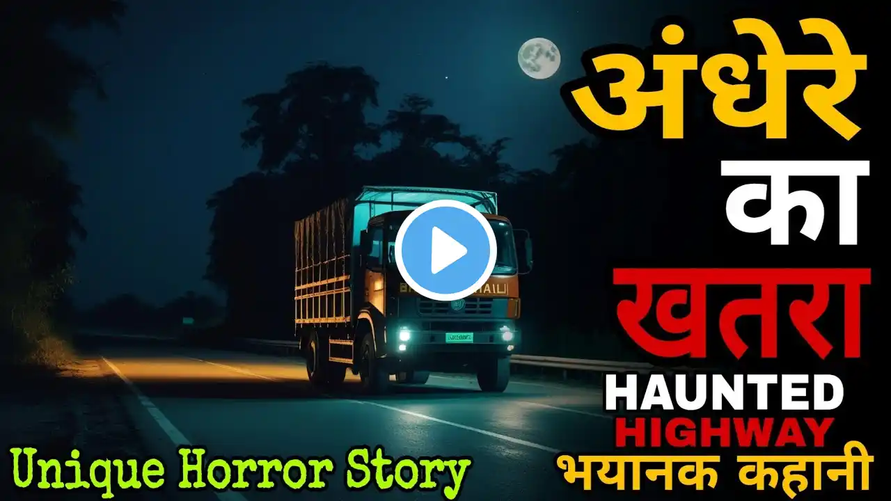 रात 2 बजे हाईवे पर एक अजनबी को लिफ्ट दी... | truck driver Real horror story | Akshay Vishisht horror