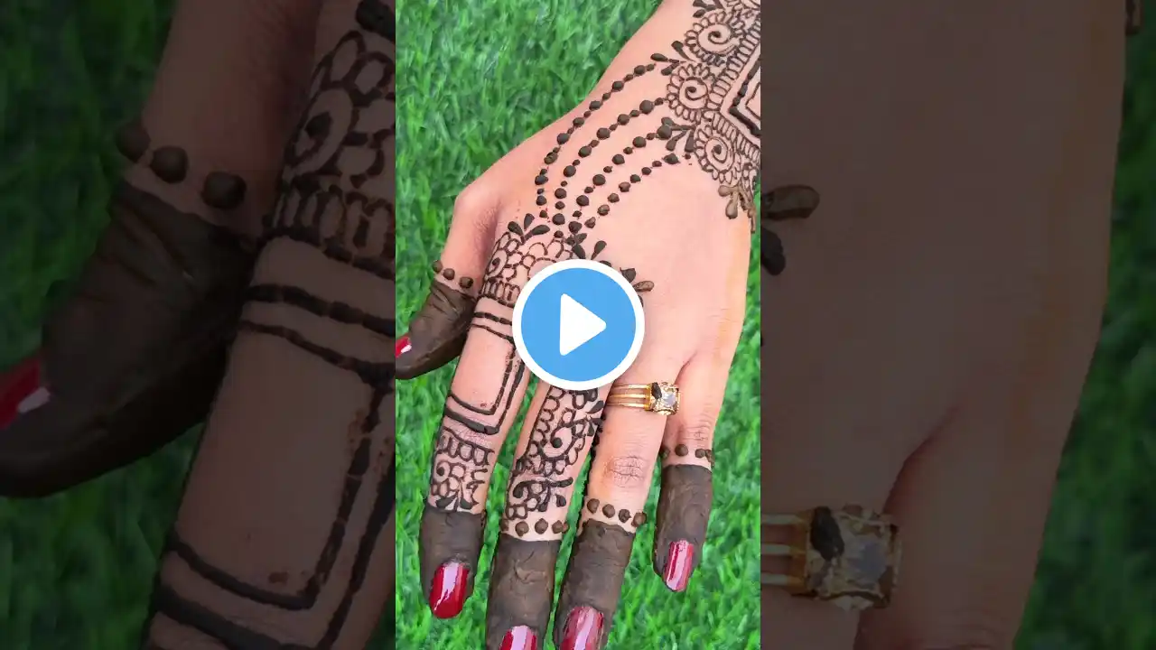 Stylish Jwellery 🥰❤️ Mehndi Design/#shorts #mehndi #design #viral #video #trending #stylish