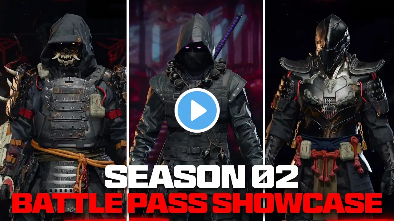 FULL Black Ops 6 Season 2 Battle Pass Operators SHOWCASE! (Battle Pass Tiers, Tier 100, & Operators)