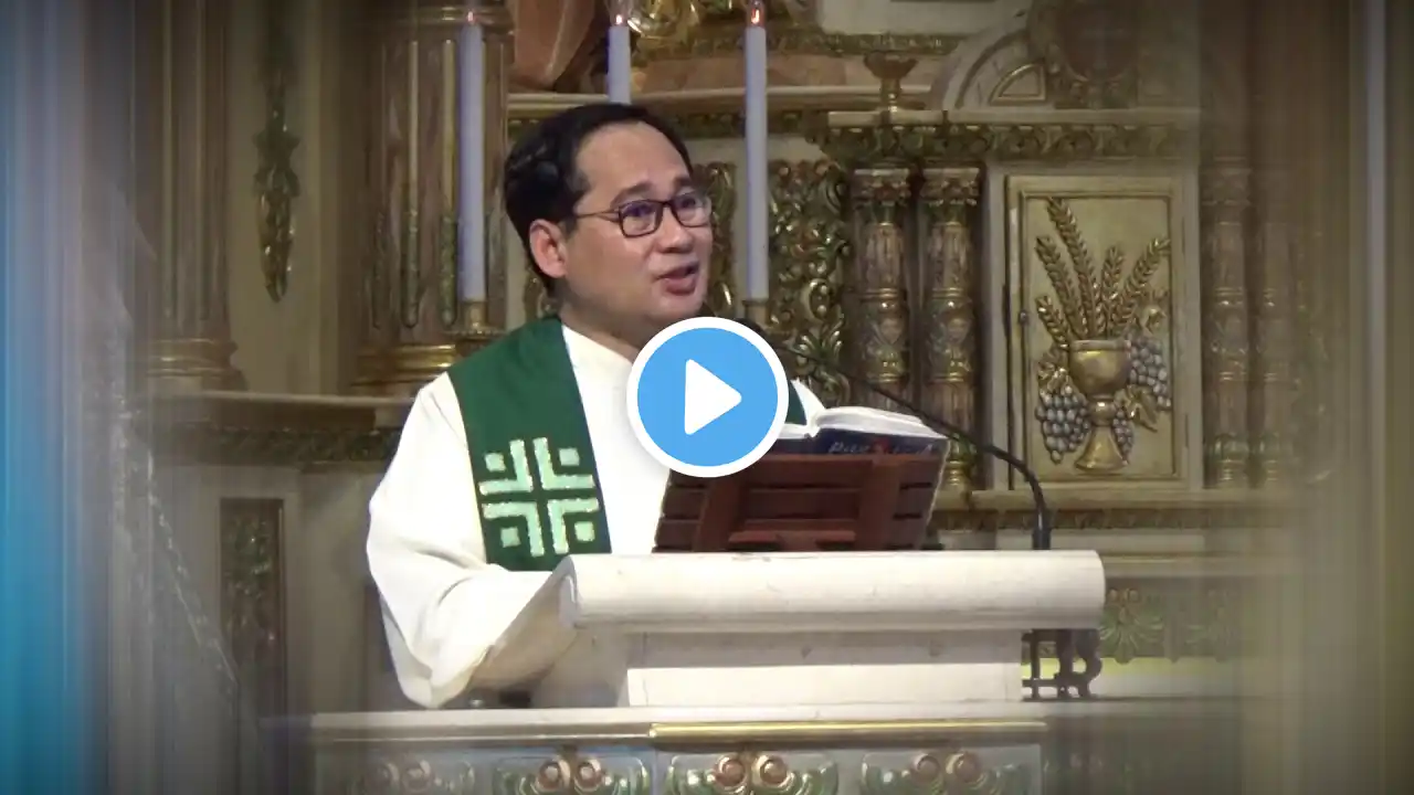 Wednesday of the 34th Week | Homily of Rev. Fr. Joenick Territorio