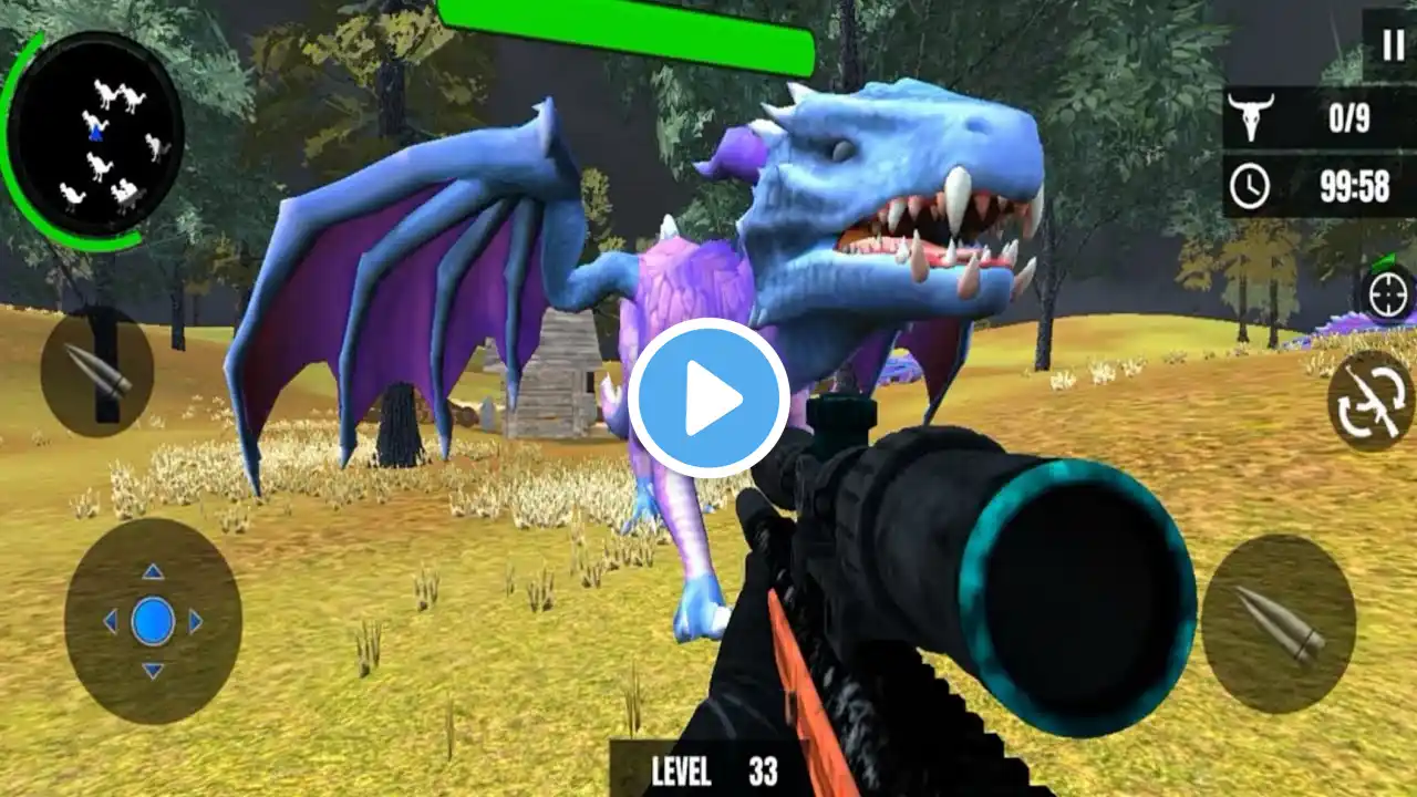 Dino Hunting 3D Gun Games - Wild Dinosaur Games 2023 - Dinosaur Planet Gaming Part 9