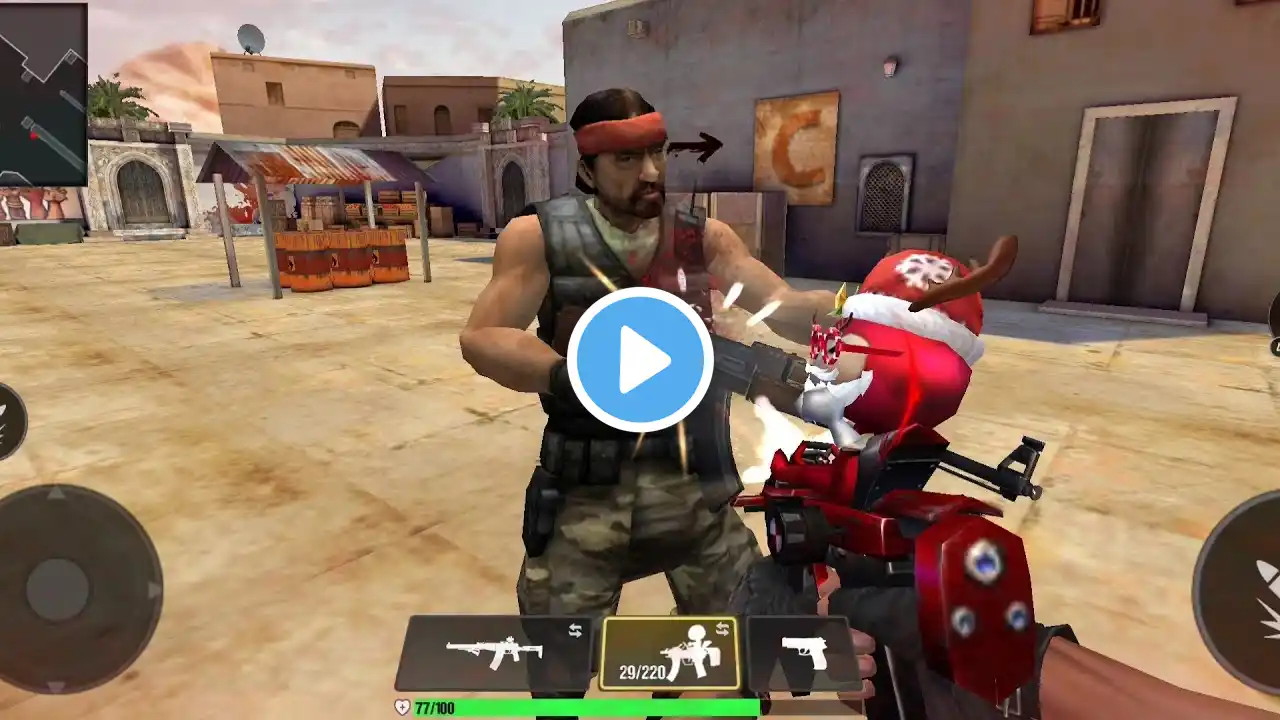 Anti Terrorist Shooting Games Android Gameplay #3