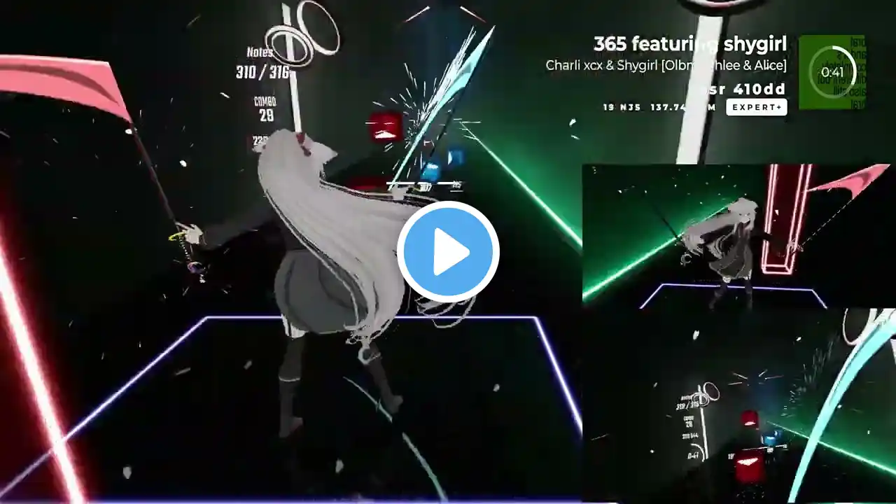 [BEAT SABER](Ranked SS 8.51) Charli xcx, Shygirl / 365 featuring shygirl - Expert+