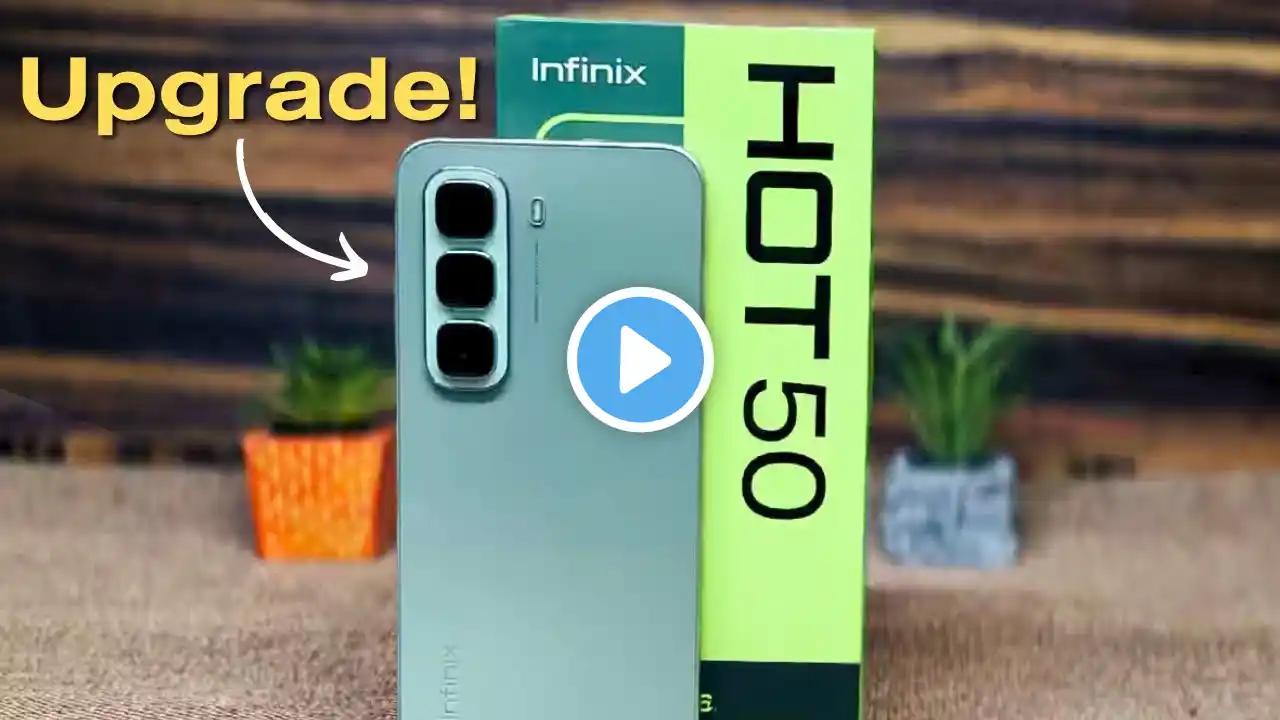 Infinix HOT 50 - First Look with Review | 5 Upgrades!