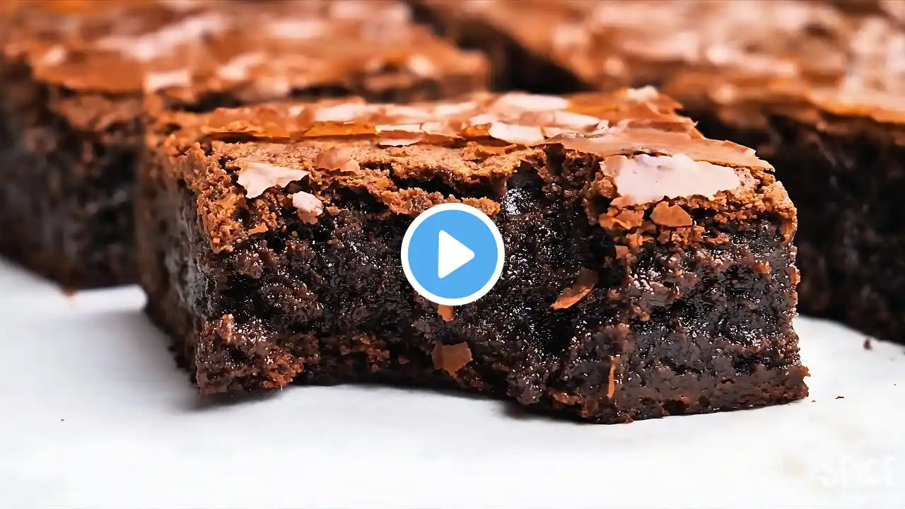 The Best Fudgy Brownies Recipe | Simple Way Of Making The Perfect Fudgy Brownies