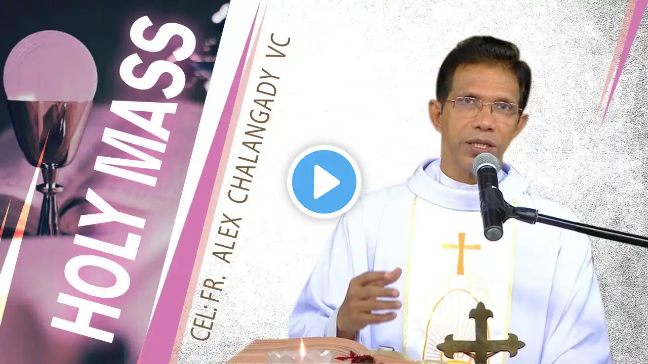 Holy Mass Live Today | Fr. Alex Chalangady VC | 4 October | Divine Retreat Centre Goodness TV