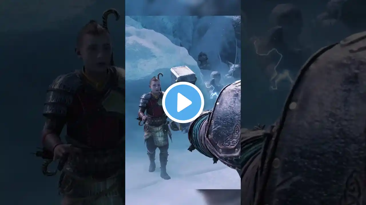 Sif told Thor to kill atreus😲#shorts #godofwar #kratos #thor #godofwarragnarok #shortvideo