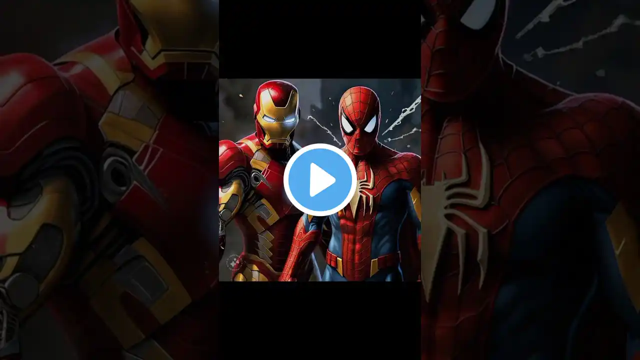 ironman vs spiderman 😱😱 defeated #superhero #viral #shorts #marvel #dc #youtubeshorts #shorts
