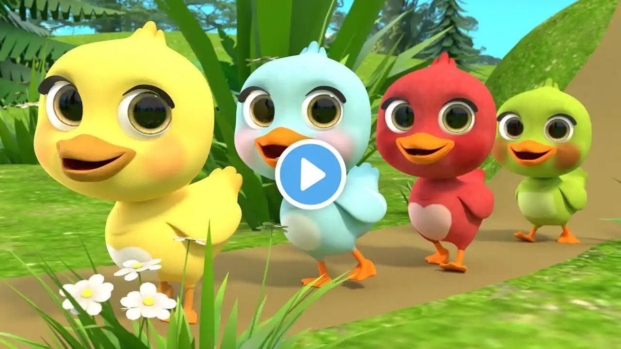 5 Little Ducks song - Baby songs - Nursery Rhymes & Kids Songs