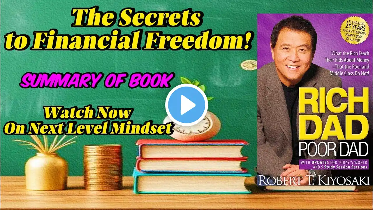 This Book Will Make You RICH! 🤑 Rich Dad Poor Dad Secrets Revealed | The Next Level Mindset