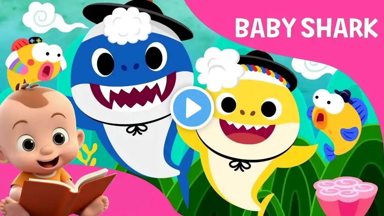 baby shark 🦈👯dance nursery rhymes Shark doo doo l baby shark-kidsentertainment#phonicsong#toddlers