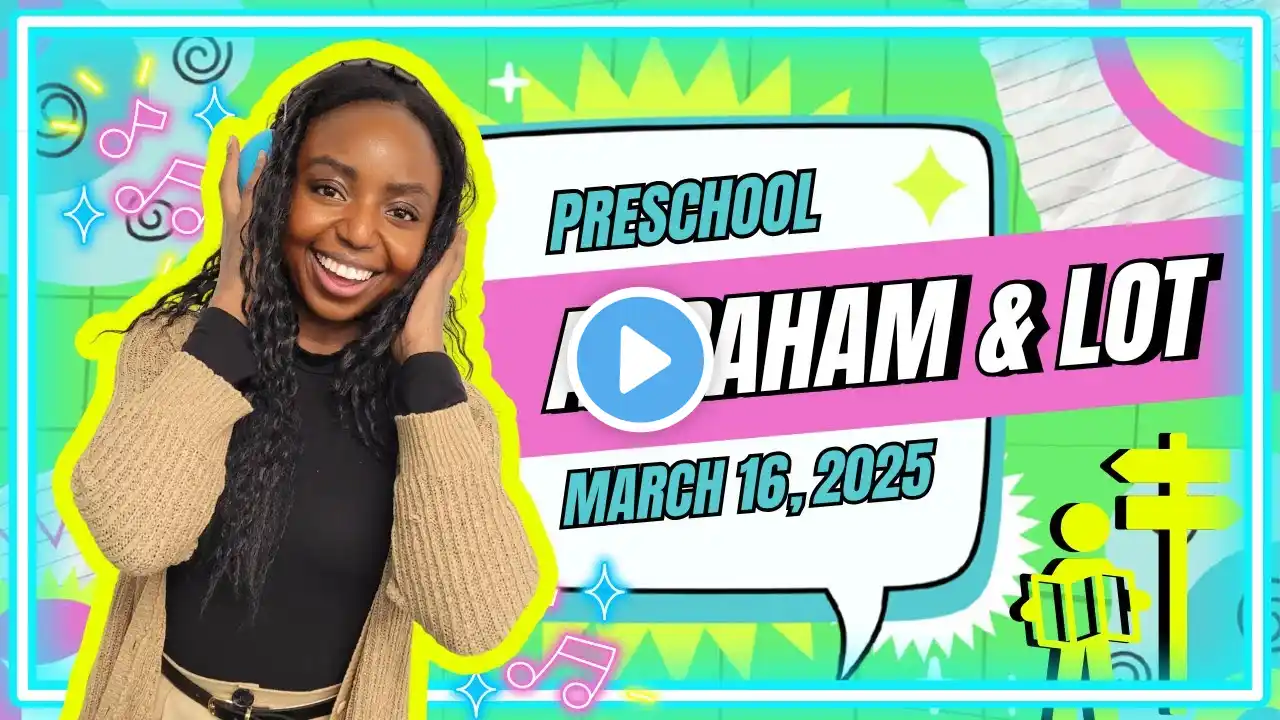 Kids Church Online | Abraham & Lot | Preschool – March 16, 2025