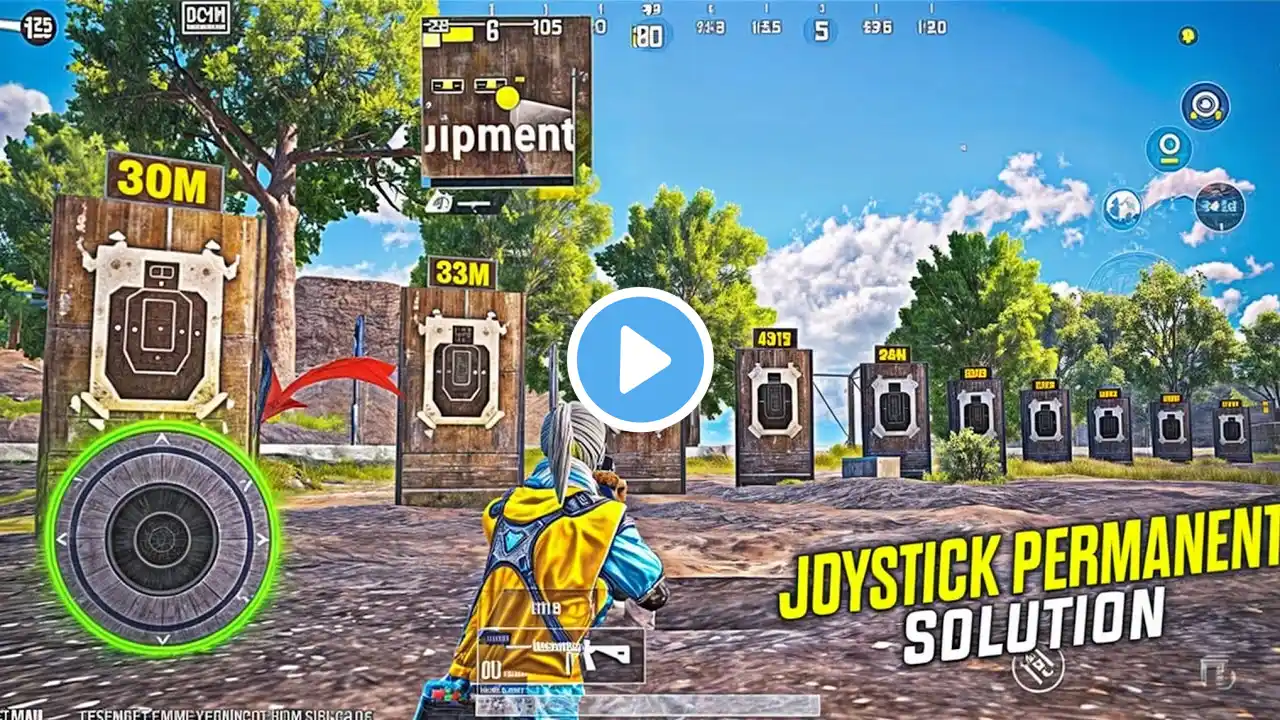 Joystick Stuck Problem Solved 100% ✅❌| Fast Movement & Accurate Joystick Size Placement in BGMI/PUBG