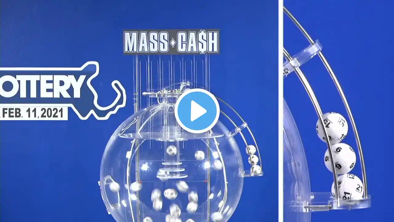 Mass Cash Game Drawing: Thursday, February 11, 2021