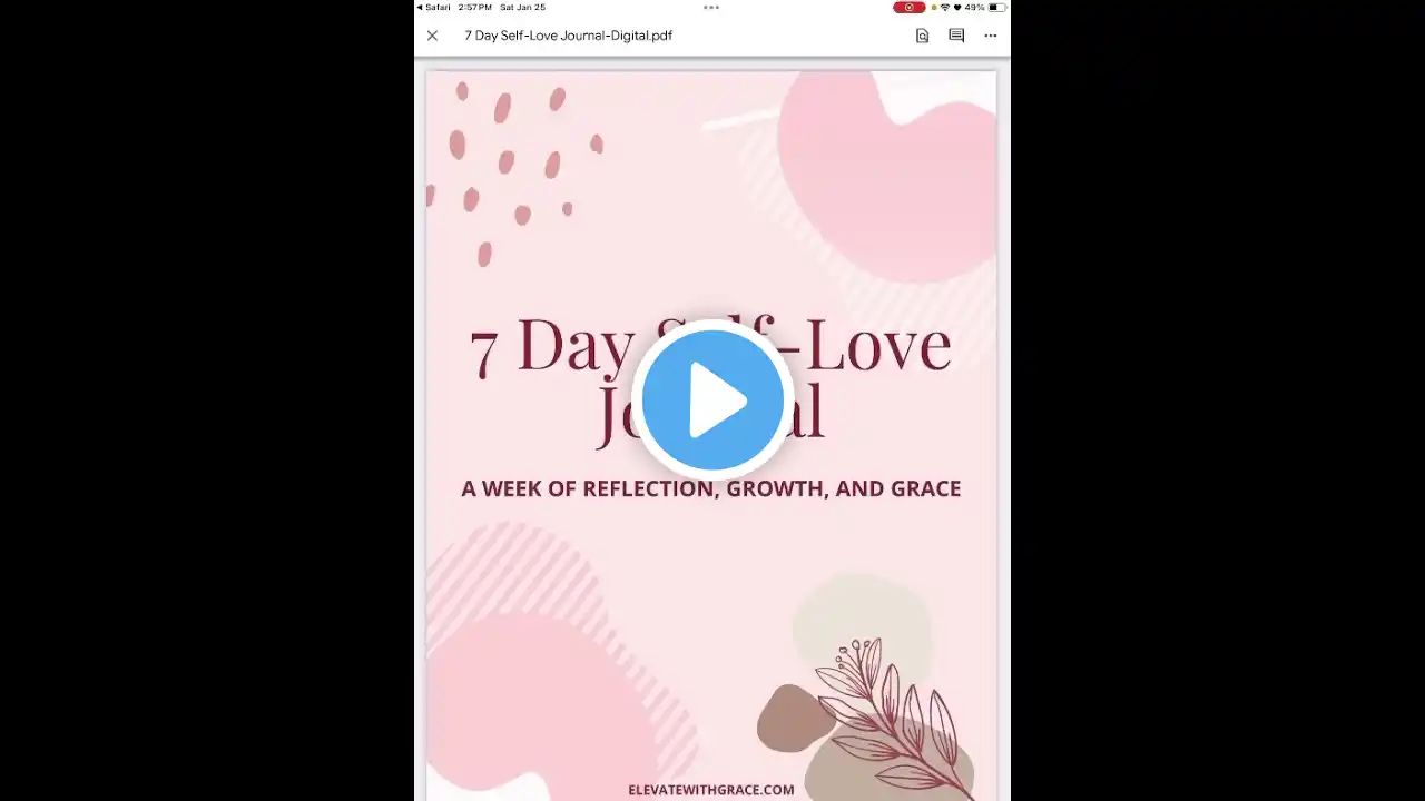 How to Quickly Upload Your Journal or Planner to GoodNotes!