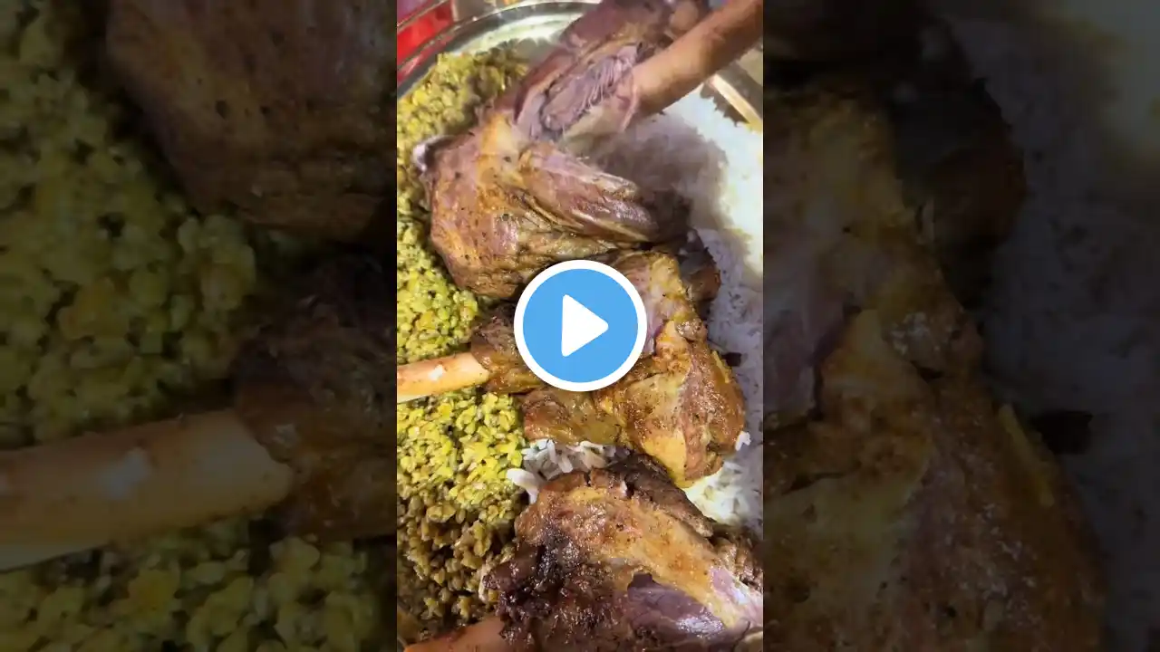 "๐" Mutton Rice So Softโฆ You Can Eat It With a Straw! ๐ฅค๐