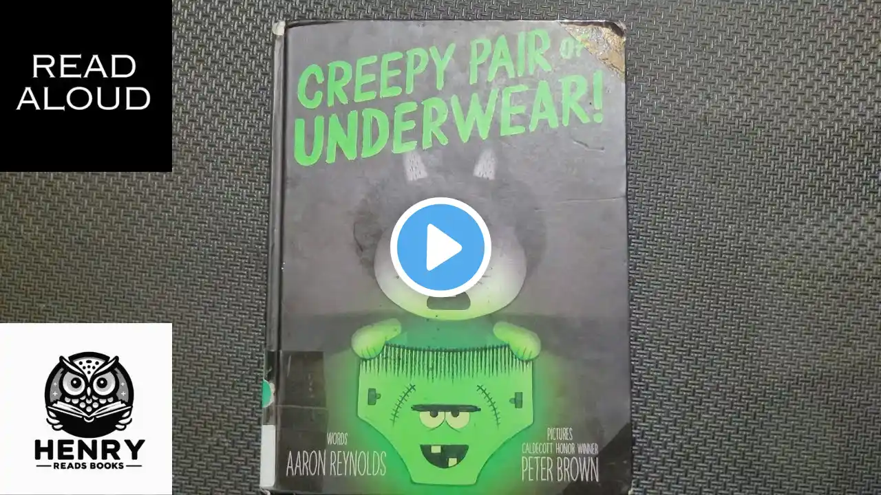 Henry Reads Creepy Pair of Underwear | Read Aloud Kids Books