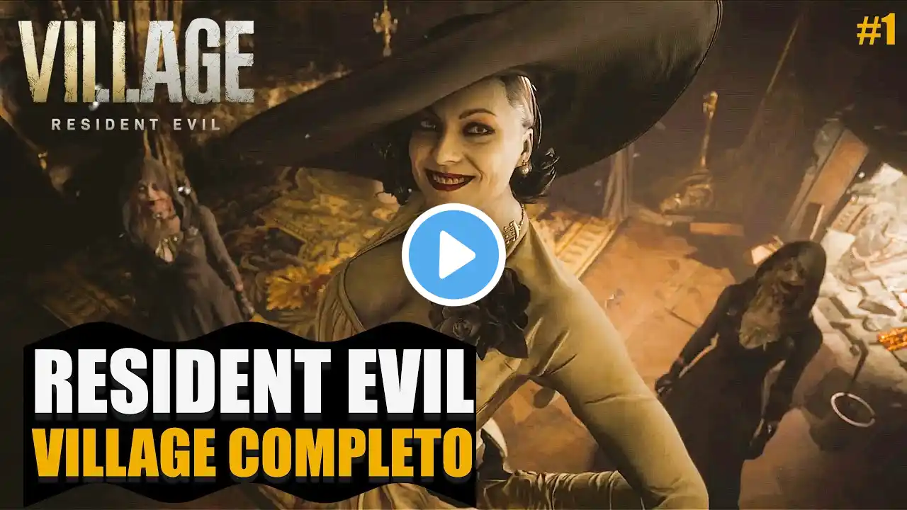 RESIDENT EVIL VILLAGE 8 - Part 1/3 - Full Game - No Commentary