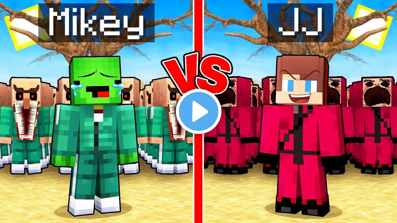 Mikey vs JJ SCARY SQUID GAME 2 Army Survival Battle in Minecraft (Maizen)