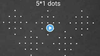 5 days 5 simple rangoli| 5*1 dots simple rangoli #simplekolamwithdots#dailymuggulu#flowerrangoli