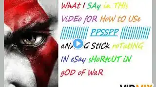 Govt Laptop in God of war Ghost of Sparta *ppsspp* game how to rotating analog stick in easy trick