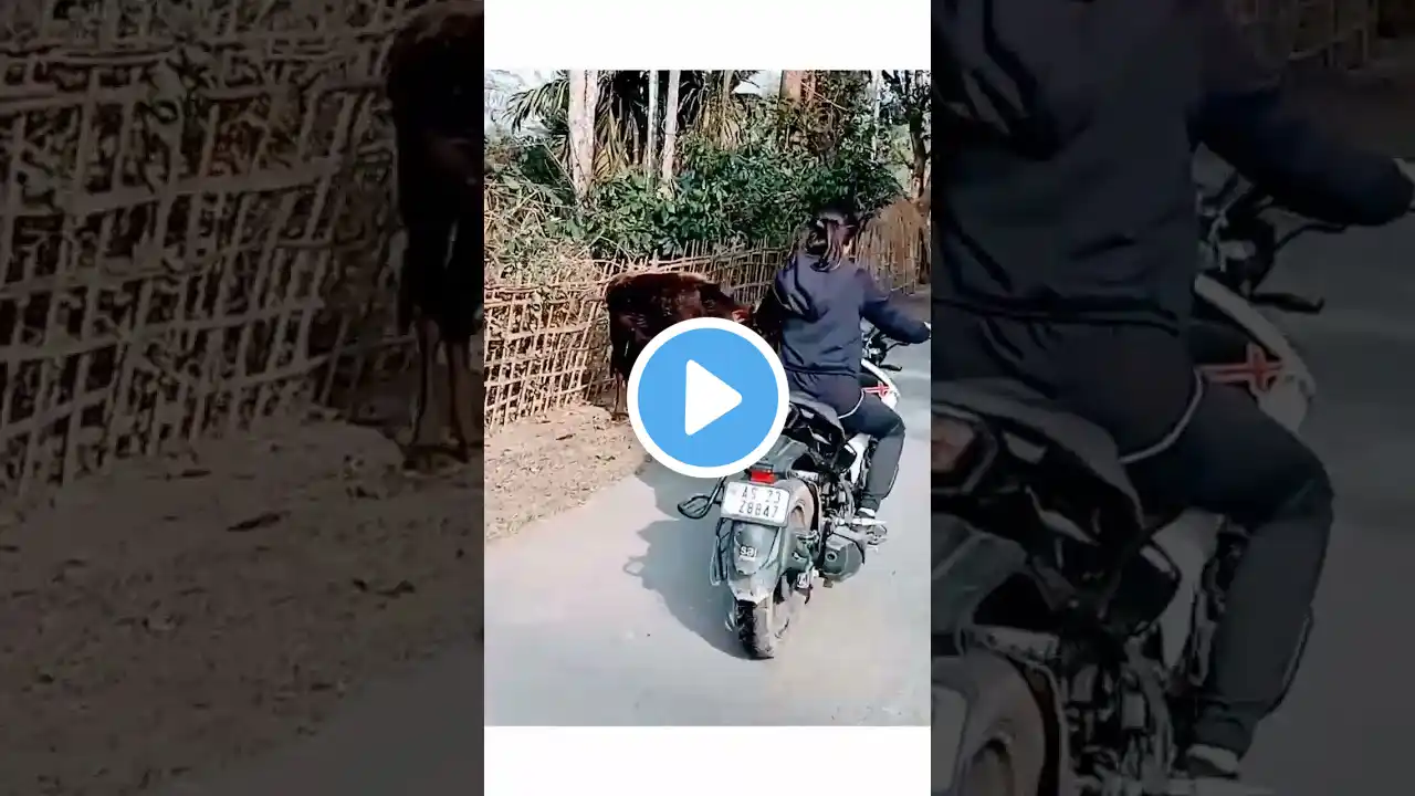 Village Viral Bike Rider Girl || #ytshorts #girlbiker #shorts