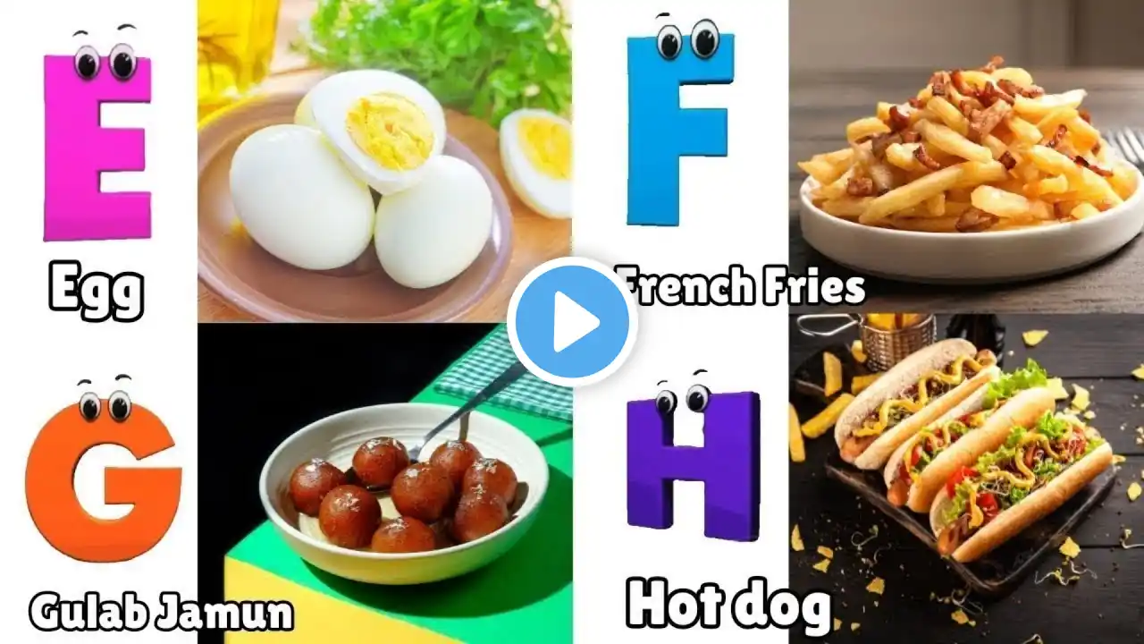 ABC Food Song | Alphabets Kids song | Learn #alphabet and #english for Kids (Fun)