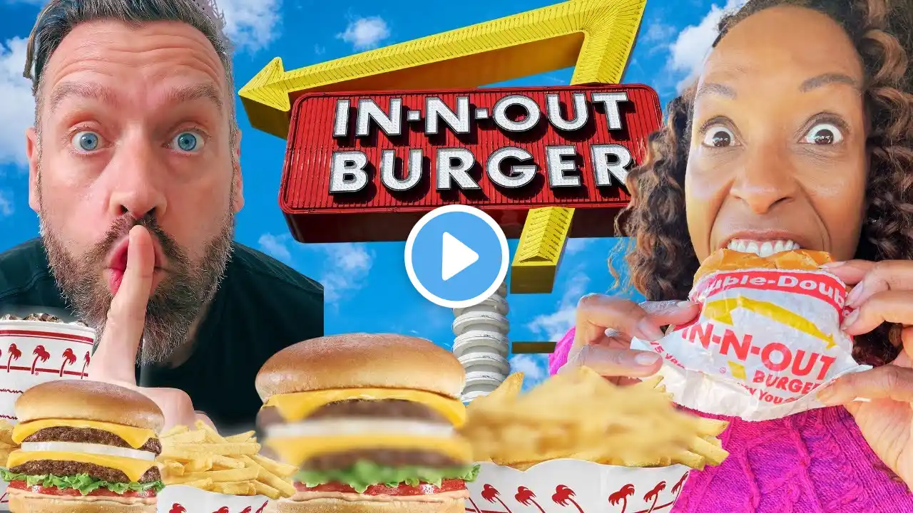 Brits Try In-N-Out Secret Menu For The First Time In The USA