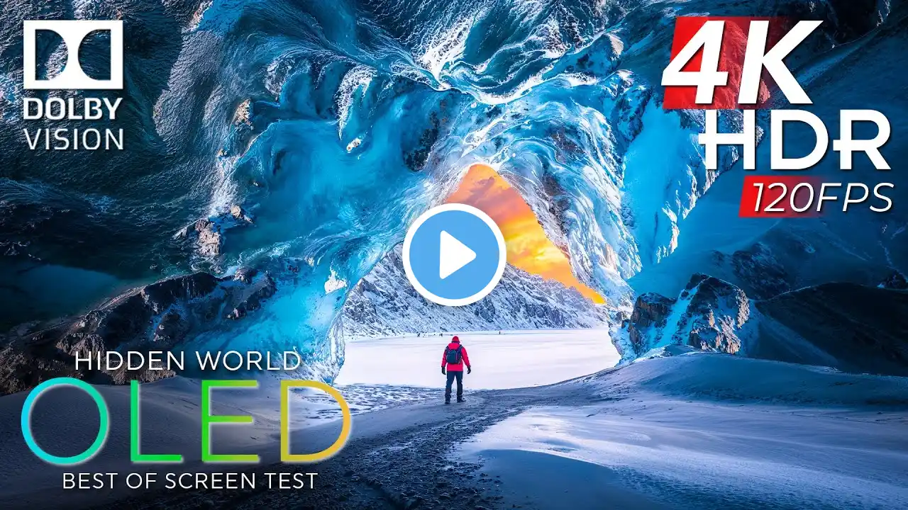 HIDDEN WORLD 🌍 Dolby Vision HDR 4K Video ULTRA HD 120FPS (16K / 8K TV)