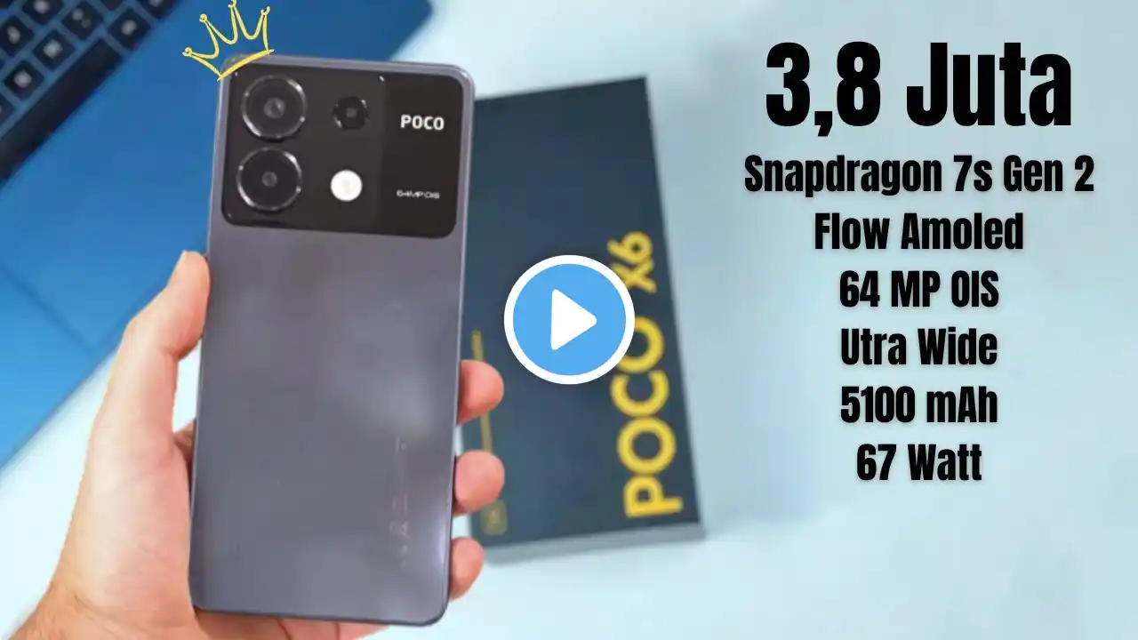 POCO X6 5G MIDRANGE TERBAIK SNAPDRAGON 7S GEN 2 - AUTO GHOIB ‼️