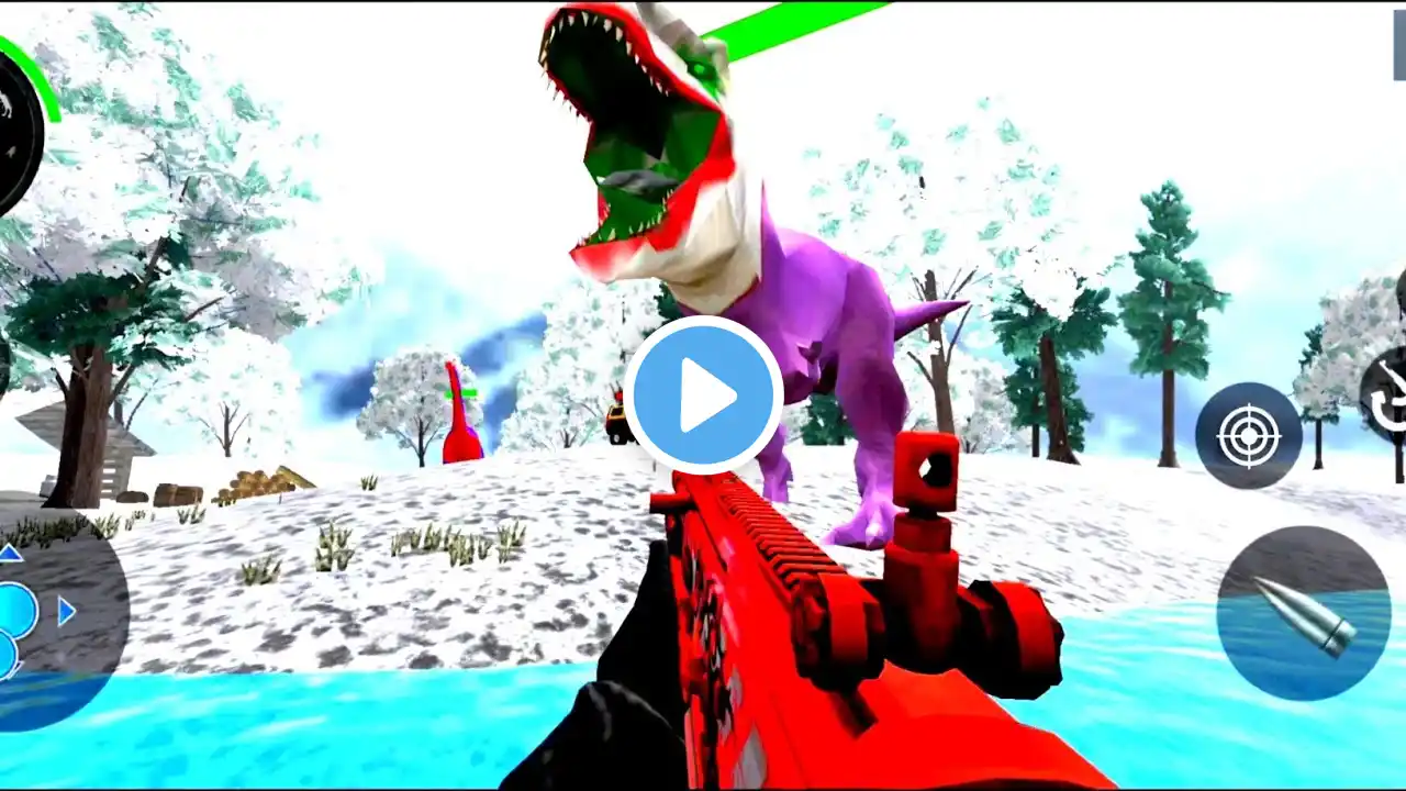 Dinosaur Hunter game - Wild Animal Hunter 3D - Android and IOS gameplay #1