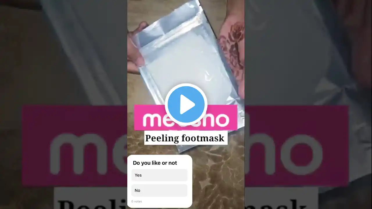 Viral peeling footmask Haul #shorts #youtubeshorts #meesho #khushbufashiondesinger