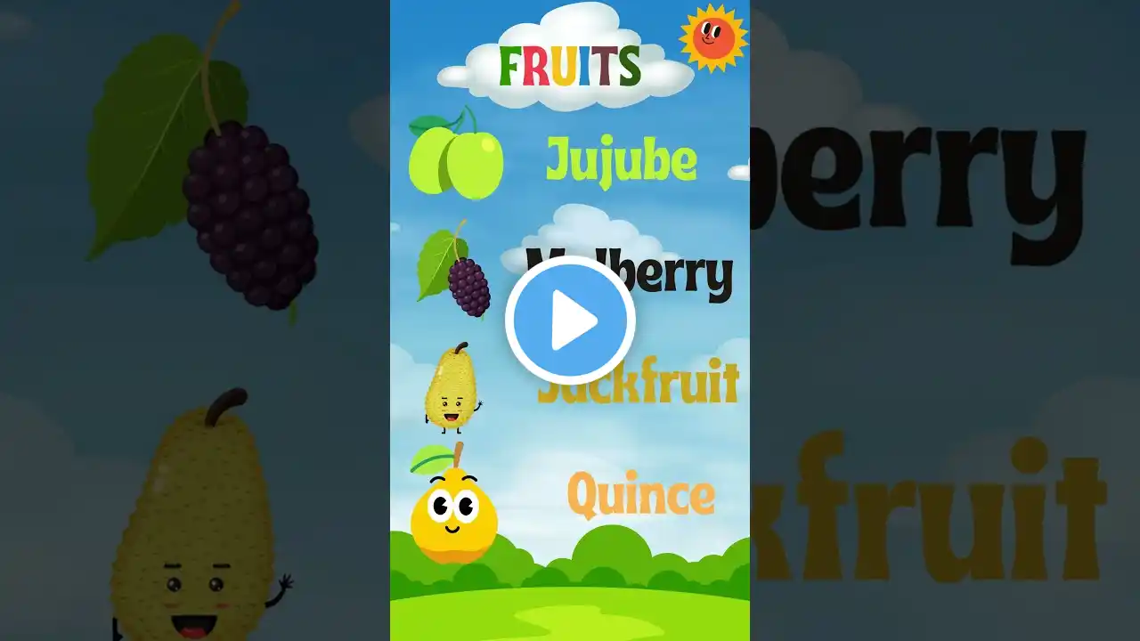 Learn about Fruit-Part5 | KIDS NURSERY |#foryou #education #trending #kidslearning #vlog #education