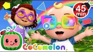 Learning Fun CHICK Colors and Shapes for Kids! π + MORE CoComelon Nursery Rhymes & Kids Songs