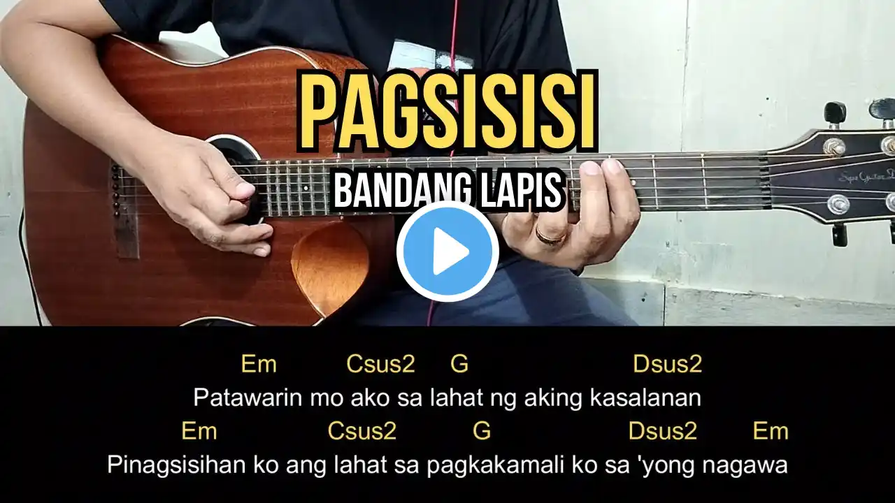 Pagsisisi - Bandang Lapis | Guitar Tutorial