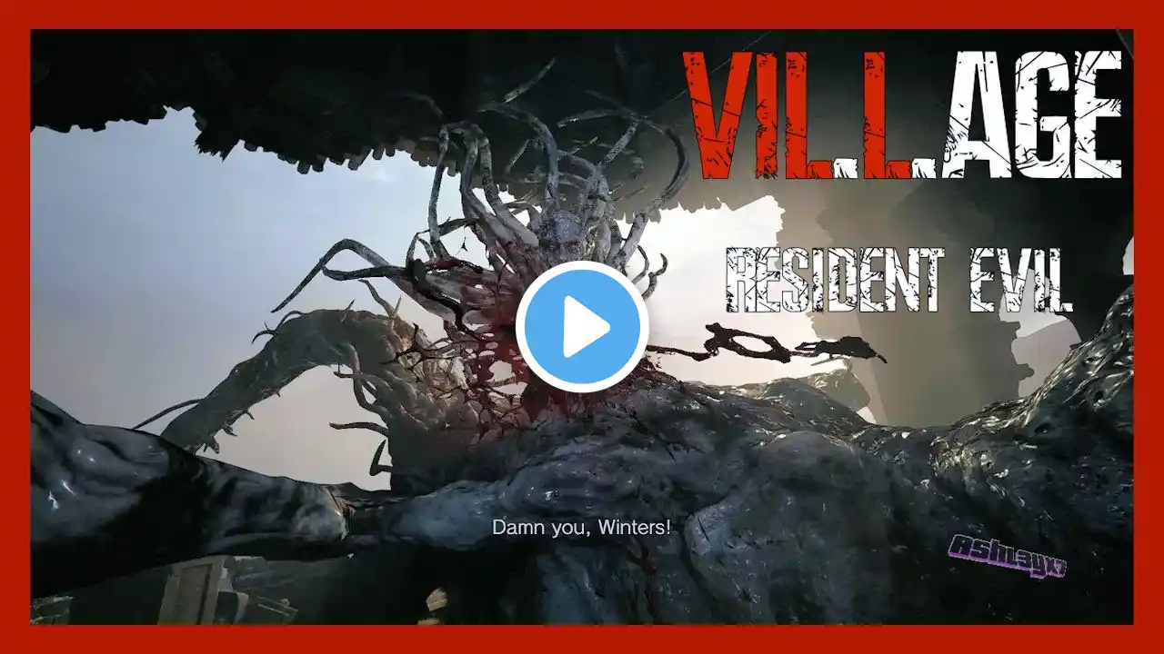 Resident Evil 8 Village - Lady Dimitrescu Boss Fight & Transformation