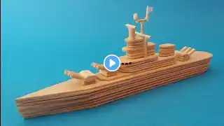 How to make a elastic band paddle boat ⛵/ homemade mini boat / how to make a mini boat