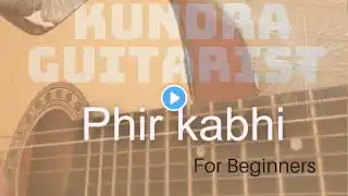 phir kabhi ❤️ | Phir kabhi guitar song ❤️ | tujh mein khoya rahun main.