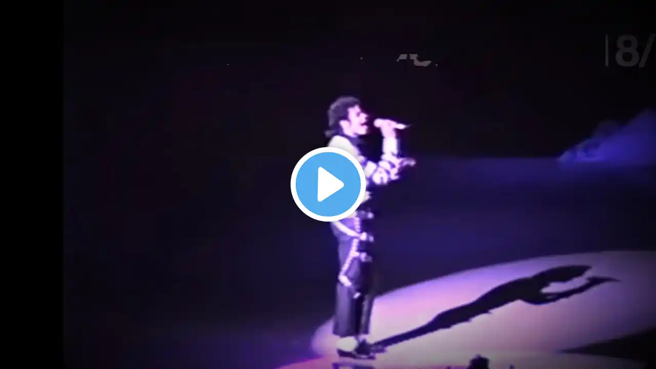 Dream Away - Michael Jackson - Live Mumbai, India 1988 - Bad Tour (Amateur)- FANMADE