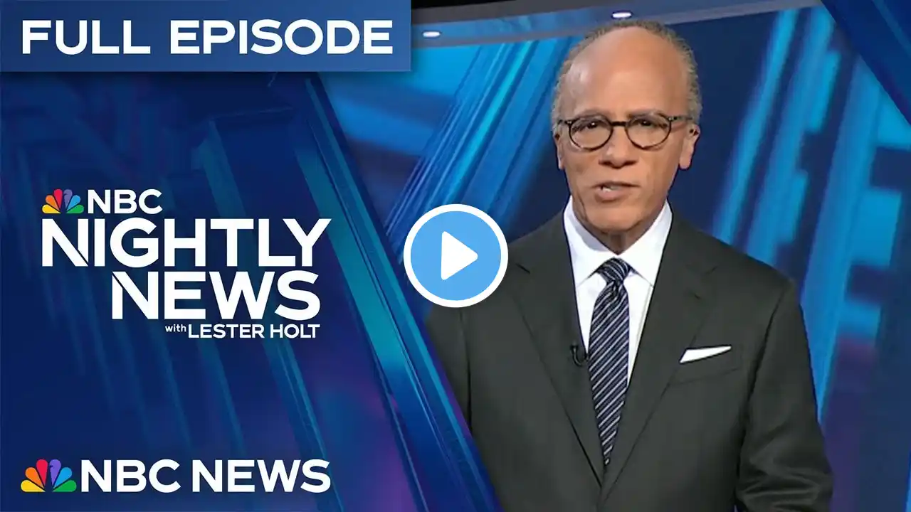 Nightly News Full Episode - March 12