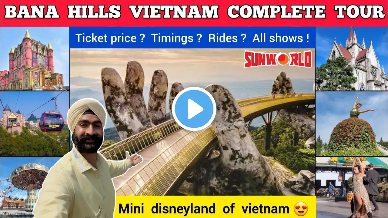 Bana hills vietnam guide - Golden bridge da nang vietnam | Bana hills ticket price ba na hills tour